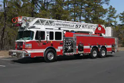 WHITESVILLE FIRE COMPANY 1 in Jackson, NJ, has taken delivery of a Rosenbauer Viper 109-foot aerial ladder WHITESVILLE FIRE COMPANY 1 in Jackson, NJ, has taken delivery of a Rosenbauer Viper 109-foot aerial ladder