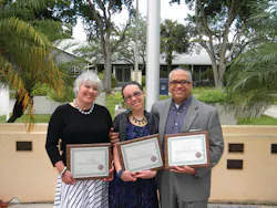 Jude, Rachel and Chesna Diaz were given the Life Saving Award, the highest award possible for a civilian from DBFR. Jude, Rachel and Chesna Diaz were given the Life Saving Award, the highest award possible for a civilian from DBFR.