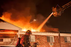 Manchester, N.H. firefighters hit apartment fire Monday morning. Manchester, N.H. firefighters hit apartment fire Monday morning.