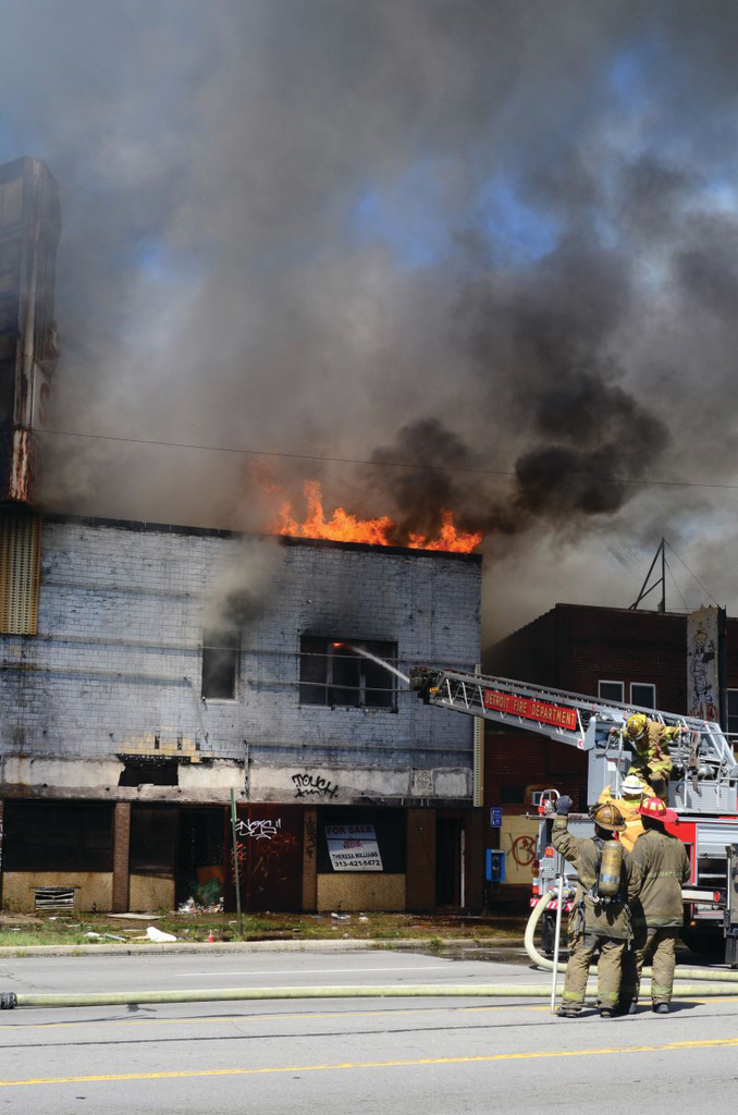 Sept. 4: Detroit, MI &ndash; Companies in the 9th Battalion were dispatched to a commercial building on fire. On arrival, a working fire was reported in a vacant two-story, 100-by-60-foot building with heavy smoke showing. The fire was brought under control in approximately four hours.