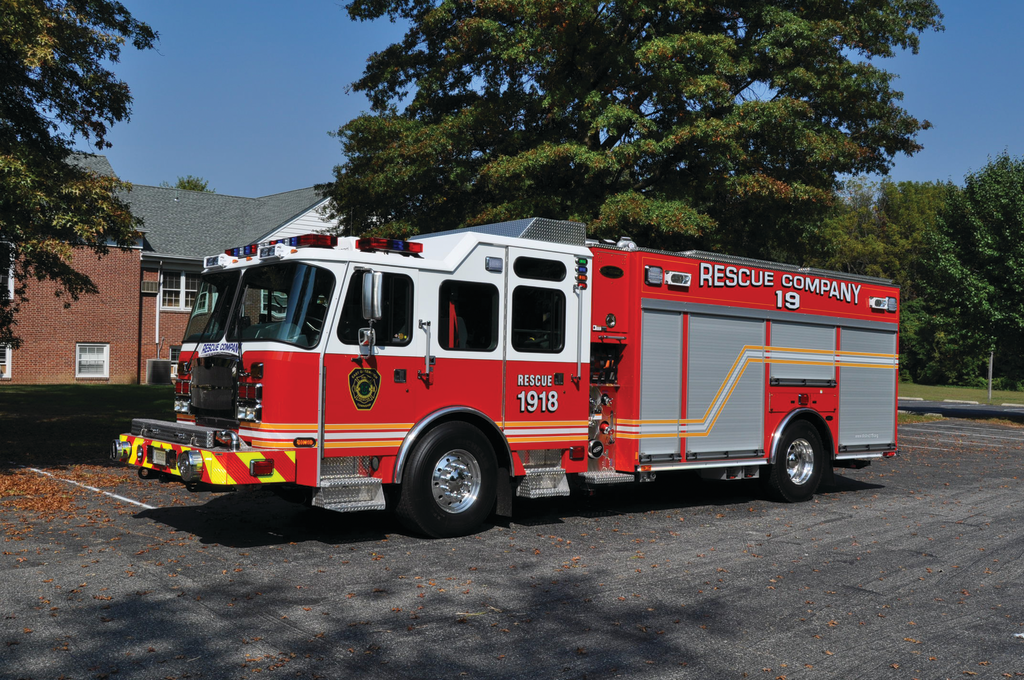THE EAST GREENWICH TOWNSHIP, NJ, FIRE & RESCUE DEPARTMENT has taken delivery of an E-ONE eMAX rescue engine.