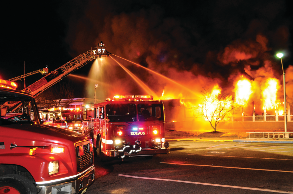 Heavy smoke met firefighters upon arrival. Firefighters made an aggressive attack, but had to back out due to the rapidly advancing fire conditions.