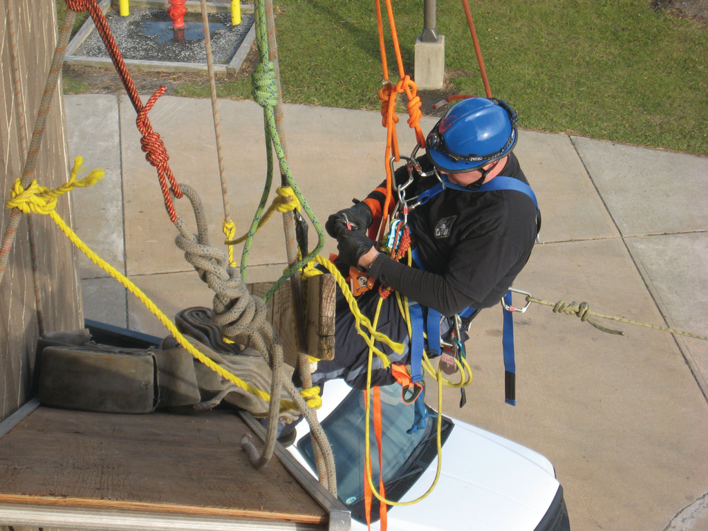 The high-angle environment is extremely high risk. It is imperative that rescuers continue to hone their skills to stay prepared for a deployment.