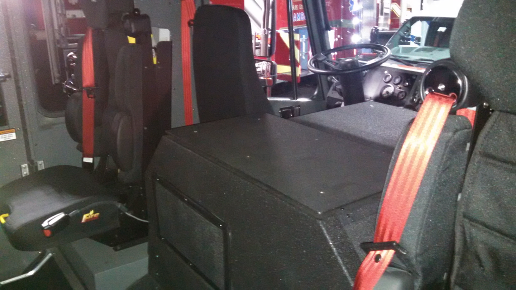 The best way to pick the options and specify a custom cab is to get in, close the door, look around and experience it.