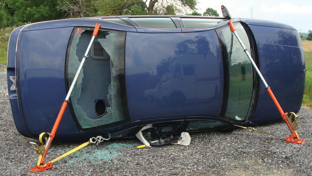 Footage Rescue Products manufactures the AutoStrut vehicle stabilization system.