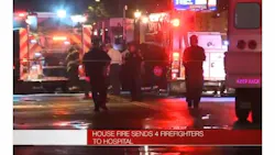 Officials gather at the scene on Blue Hills Avenue in Hartford Tuesday night. Officials gather at the scene on Blue Hills Avenue in Hartford Tuesday night.