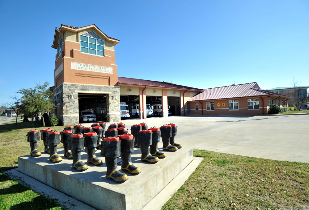 Fire Station 8 is located on Rosedale Street, just south of downtown.