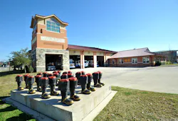 Fire Station 8 is located on Rosedale Street, just south of downtown. Fire Station 8 is located on Rosedale Street, just south of downtown.