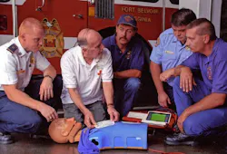 The Red Cross is providing a new means to teach basic life support skills to first responders and the public that includes hands-on training. The Red Cross is providing a new means to teach basic life support skills to first responders and the public that includes hands-on training.