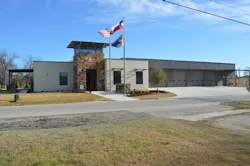 The front of the Leon Valley fire station. The front of the Leon Valley fire station.