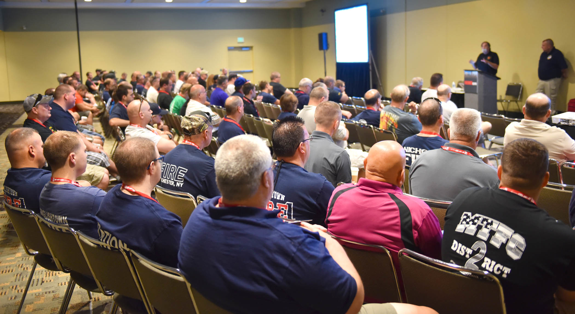 Chiefs Billy Goldfeder and Brian Kazmierzak present 'Pass It Forward - Close Calls - Learning from the Past.'