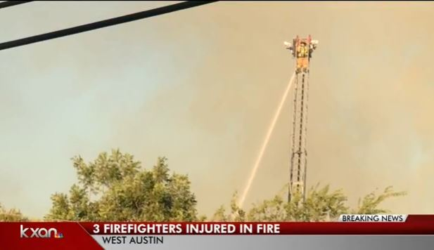 Fire Video - Austin Firefighters Trapped in Apartment Collapse | Firehouse