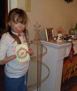 Safyre Terry was maimed in the 2013 fire that left her father and two siblings dead. Safyre Terry was maimed in the 2013 fire that left her father and two siblings dead.