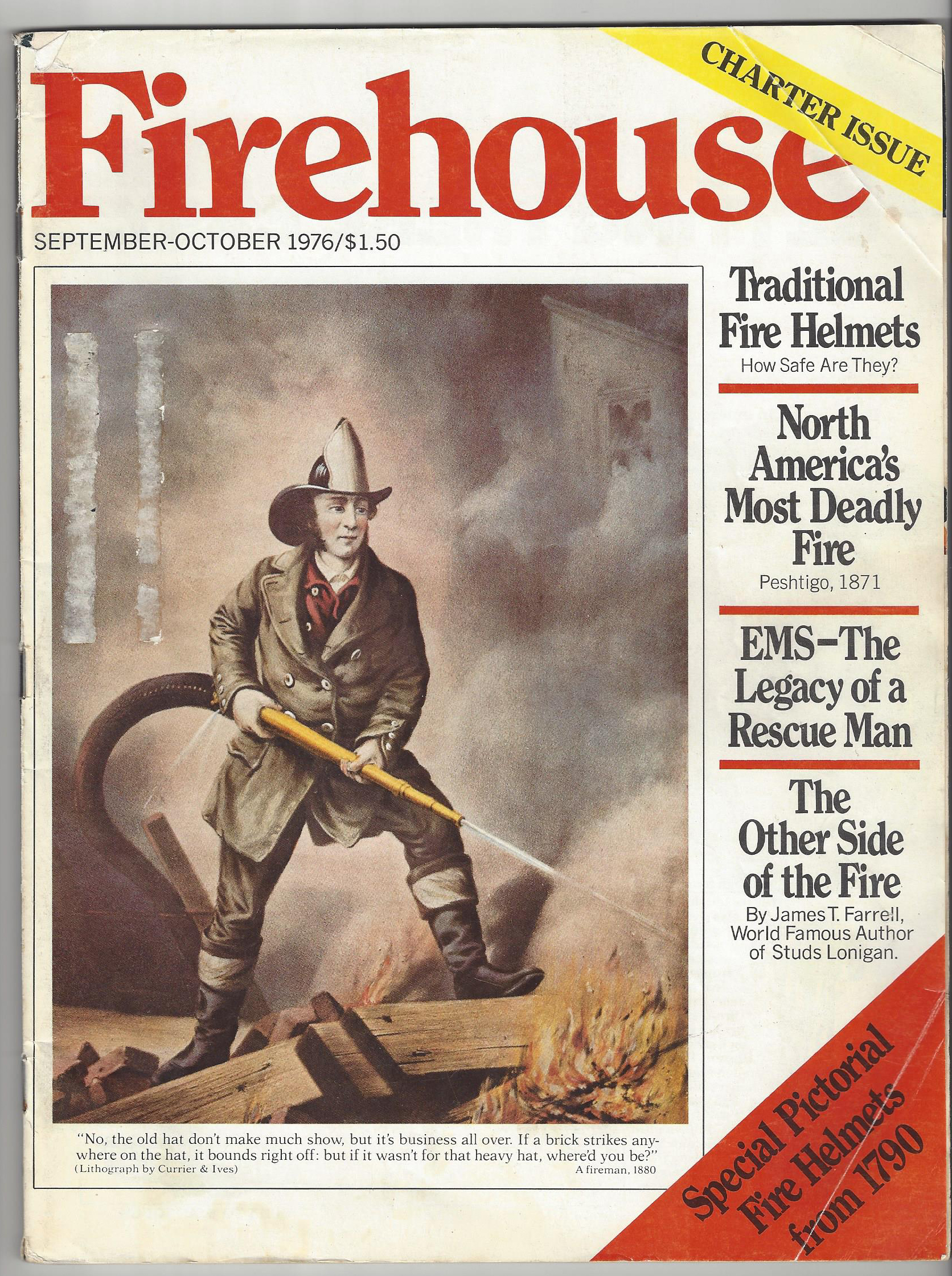 Mike Wilbur's copy of the charter issue from September/October 1976.