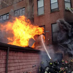 Boston firefighters react as fire conditions rapidly change at the March 26, 2014 fire that claimed Lt. Edward Walsh and firefighter Michael Kennedy. Boston firefighters react as fire conditions rapidly change at the March 26, 2014 fire that claimed Lt. Edward Walsh and firefighter Michael Kennedy.