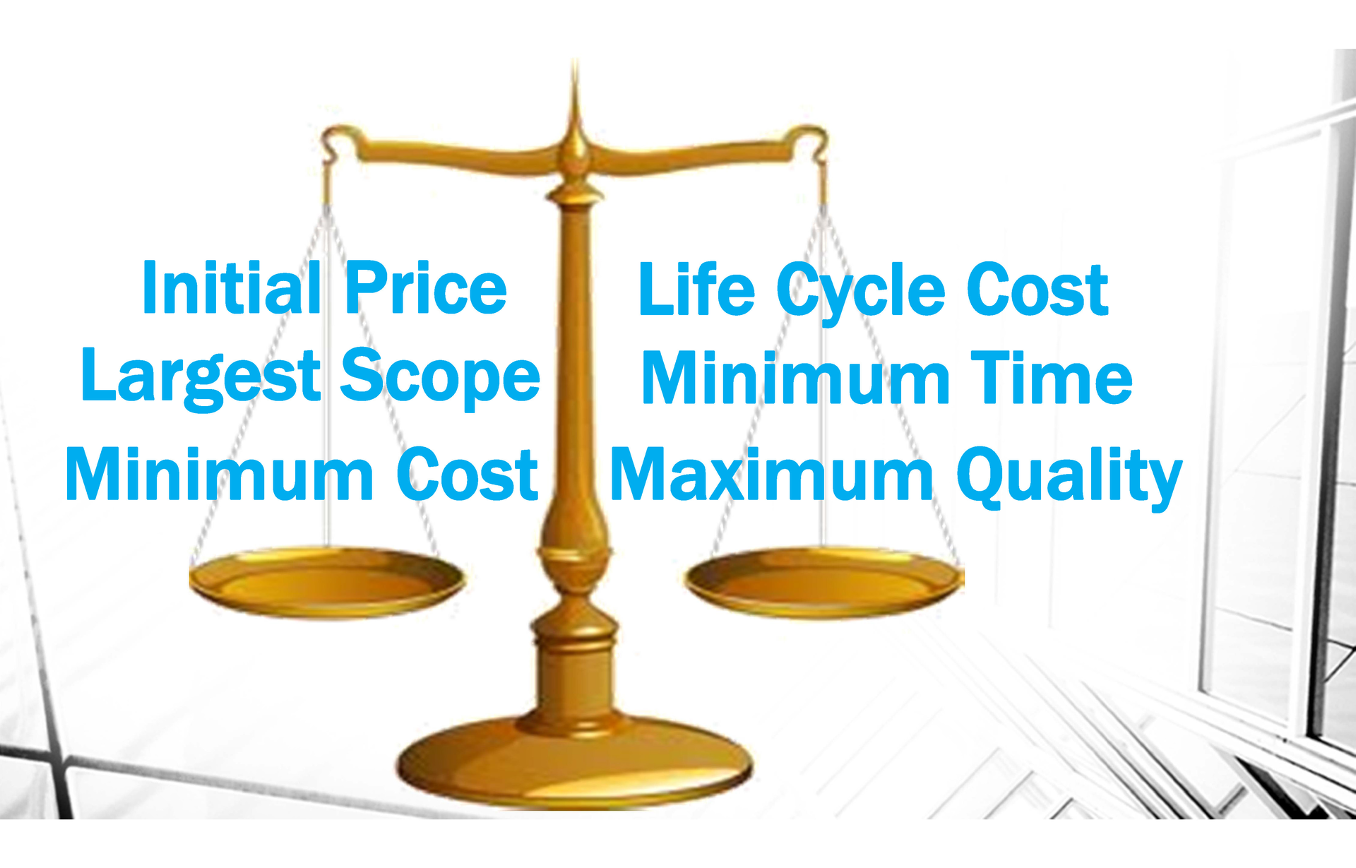 Value engineering is about finding the appropriate balance between the minimum cost and the maximum quality for a project. As such, architects and the fire personnel working on a fire station must consider a variety of factors and how they affect this balance&mdash;factors like the initial project price, overall scope of the project, life cycle costs and minimum time to get the job done.