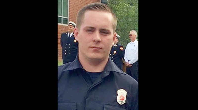 Firefighter David Atherton