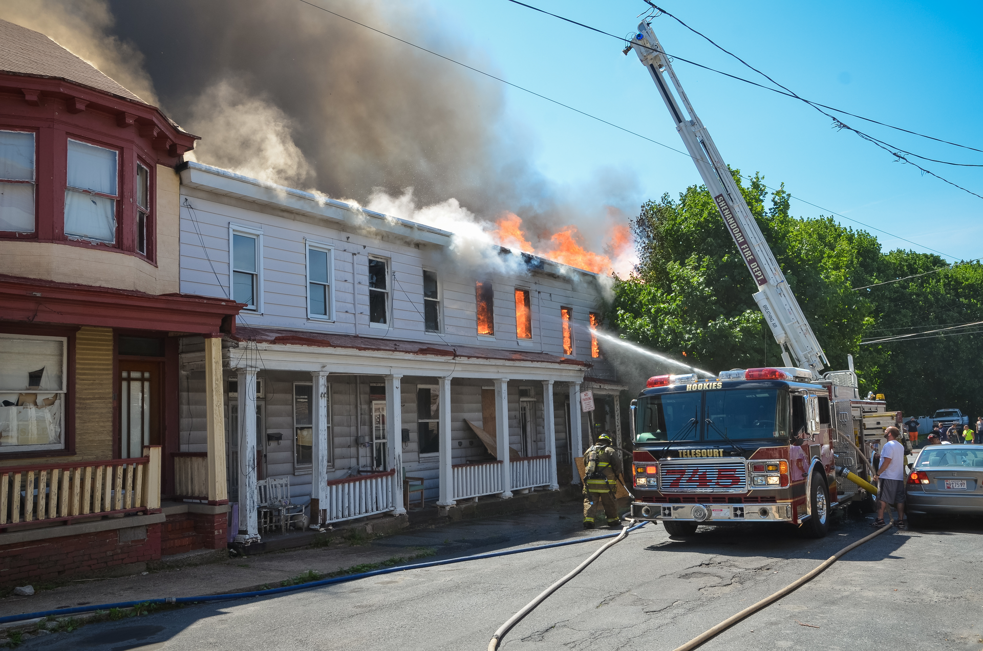 Fire Scene Photos Shenandoah Fire Burns A Block 2 5783beb87b5cd