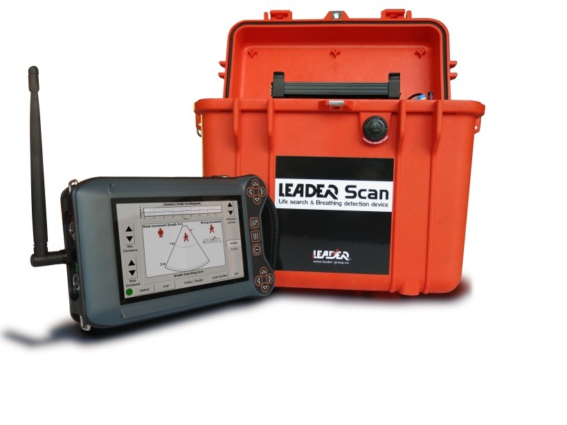 LEADER Scan is capable of detecting and locating the slightest chest movements produced by breathing.
