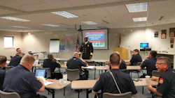 Chief Reggie Freeman instructing the CPSE Nurturing Fire Service Leaders Through Mentoring Workshop. Chief Reggie Freeman instructing the CPSE Nurturing Fire Service Leaders Through Mentoring Workshop.