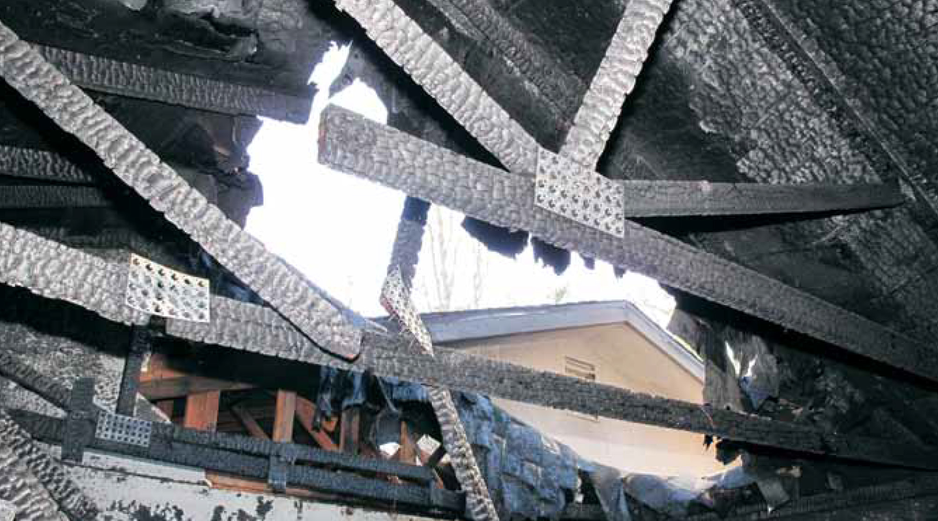 Fresno, CA, Fire Department Fire Captain Pete Dern fell through a roof into heavy fire conditions at a single-family dwelling last year.