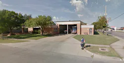 The attack happened outside Wichita, KS, Fire Station 8 Sunday night. The attack happened outside Wichita, KS, Fire Station 8 Sunday night.