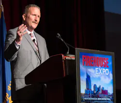 Boston Fire Commissioner Joseph Finn spoke about picking up the pieces of the fire department. Boston Fire Commissioner Joseph Finn spoke about picking up the pieces of the fire department.