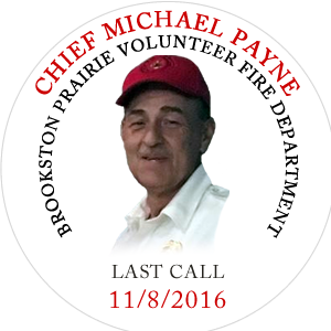 Brookston Prairie Township, IN, Fire Department Chief Michael Payne