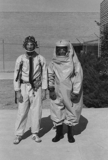 Early days at the fire brigade: After high school, I became a part of the fire brigade that would respond to hazardous material releases. My high school chemistry class did not prepare me for this, so I signed up for a chemistry course at a community college.