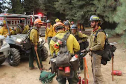 The author says fire departments and command officers need to create working relationships with other organizations before the emergency. The author says fire departments and command officers need to create working relationships with other organizations before the emergency.