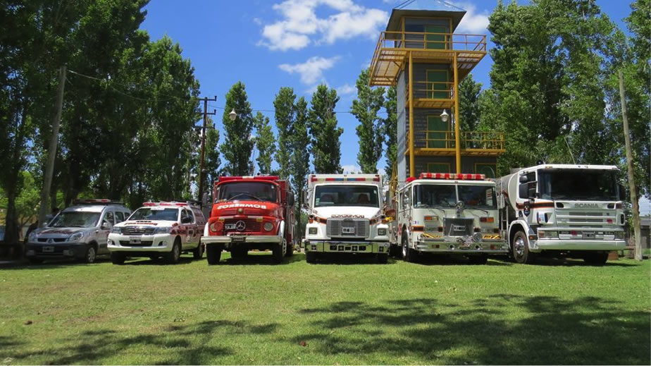 Perez&rsquo;s firefighters work out of a single fire station, and staff three engines, a rescue and a water tender along with several other support vehicles.