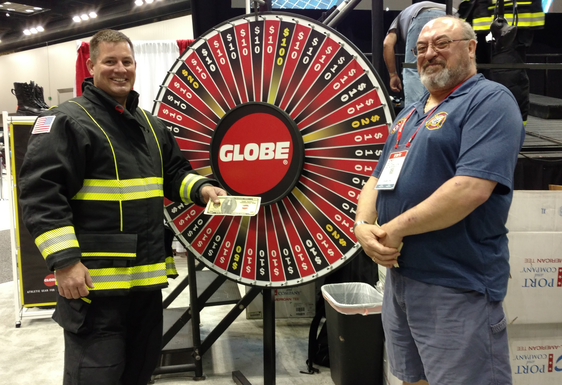 Globe ATHLETIX Farrell Fund at FDIC 591b30dd38d30