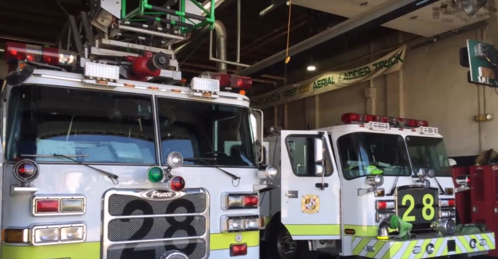 A trial began for two West Lanham Hills volunteer firefighters who are charged with assaulting another firefighter when two companies responded to the same fire in December 2015.