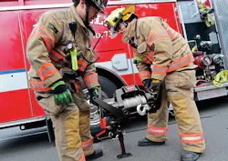 Portable winches can be moved and operated by a single person, but it's safer to use two personnel when possible. Portable winches can be moved and operated by a single person, but it's safer to use two personnel when possible.