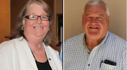 Glenda Bentley, left and Dr. Tony Brown, right Glenda Bentley, left and Dr. Tony Brown, right