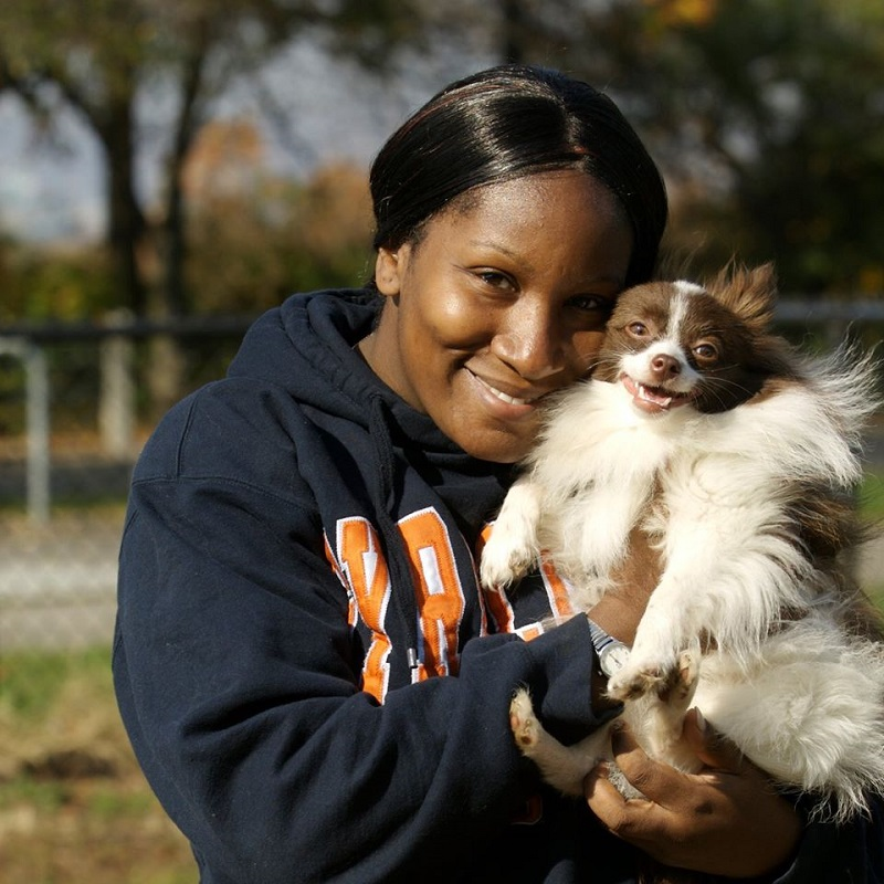 FDNY paramedic Keisha Brockington, who found a threatening racist letter in her locker late last month.