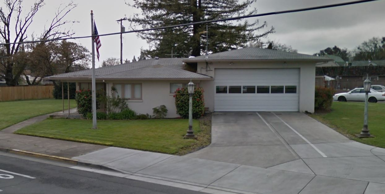 The now vacant Fire Station 2 in Medford, OR.