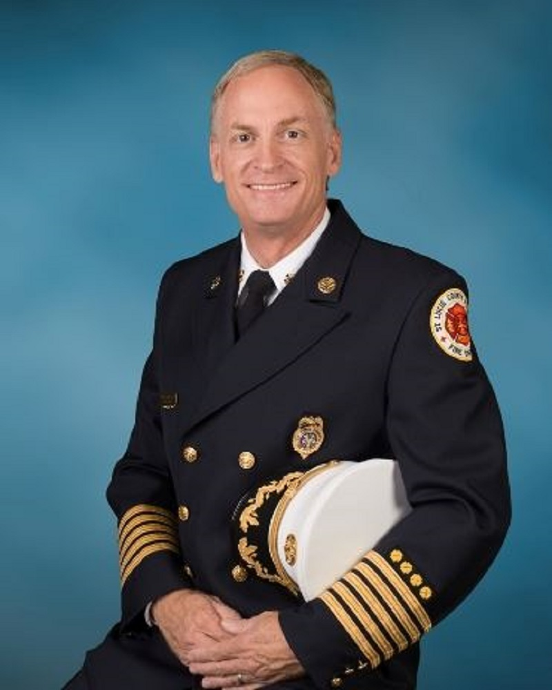 Former St. Lucie County Fire Chief Buddy Emerson.