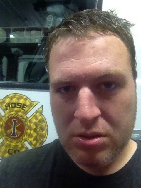 A 2014 photo of Stanhope, NJ, firefighter Edward Frenenski, who died Monday night after suffering a medical emergency during a training drill.