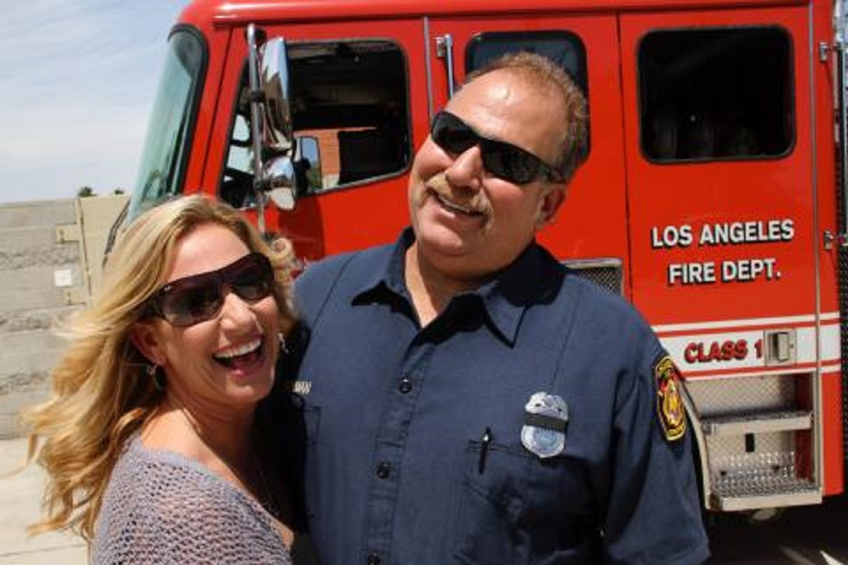 Los Angeles fire Capt. David Moorman in a photo posted on the LAFD's website.