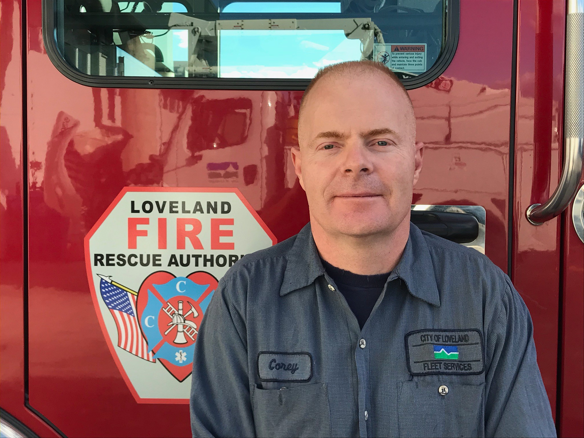 Corey D. Lane from the City of Loveland, CO, was named the 2017 Emergency Vehicle Technician (EVT) of the Year.