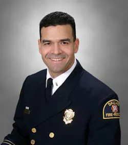 Dallas Fire-Rescue Lt. Martin Leos Dallas Fire-Rescue Lt. Martin Leos