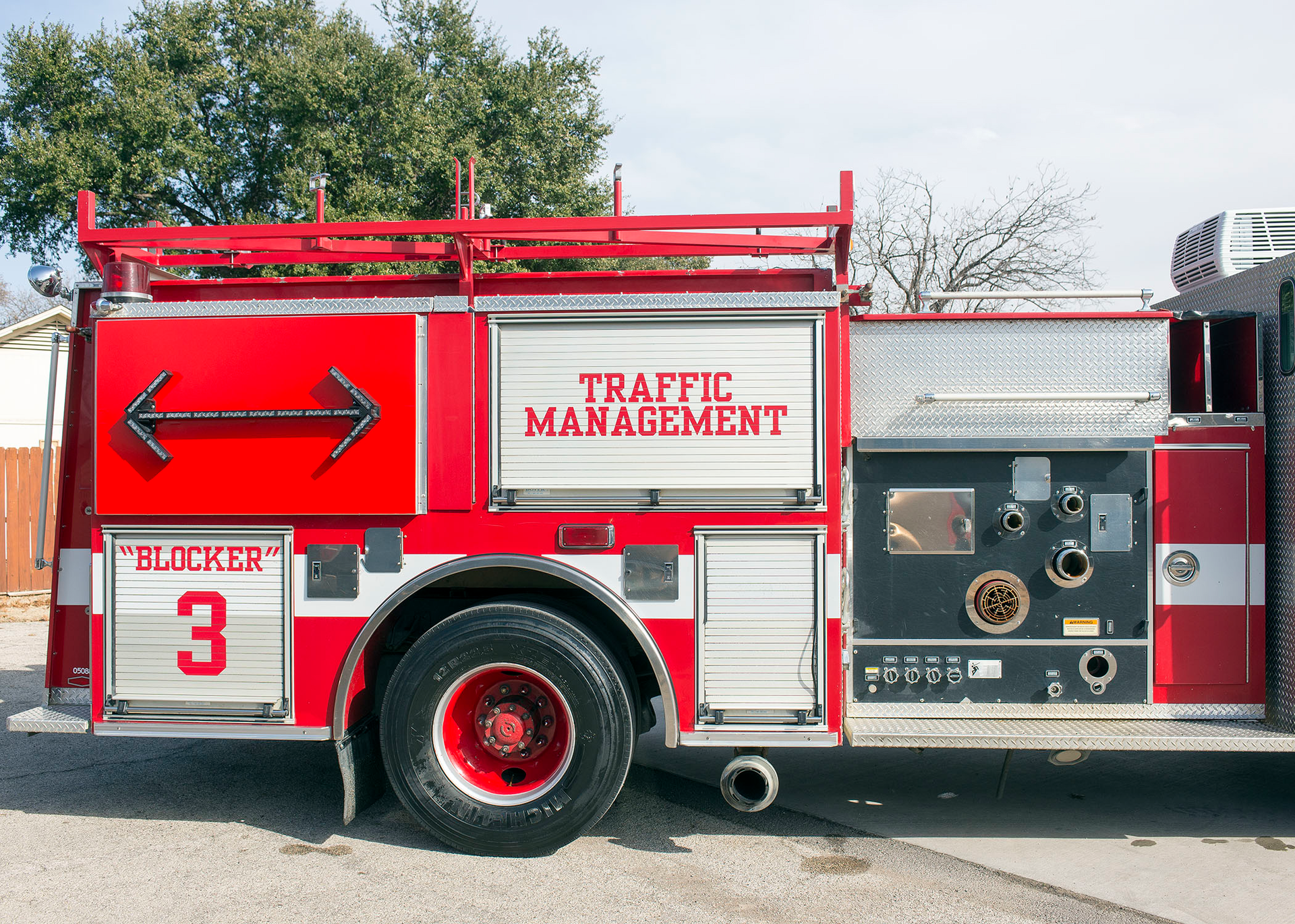 All equipment was stripped from the apparatus, except for flares, cones and absorbent material.