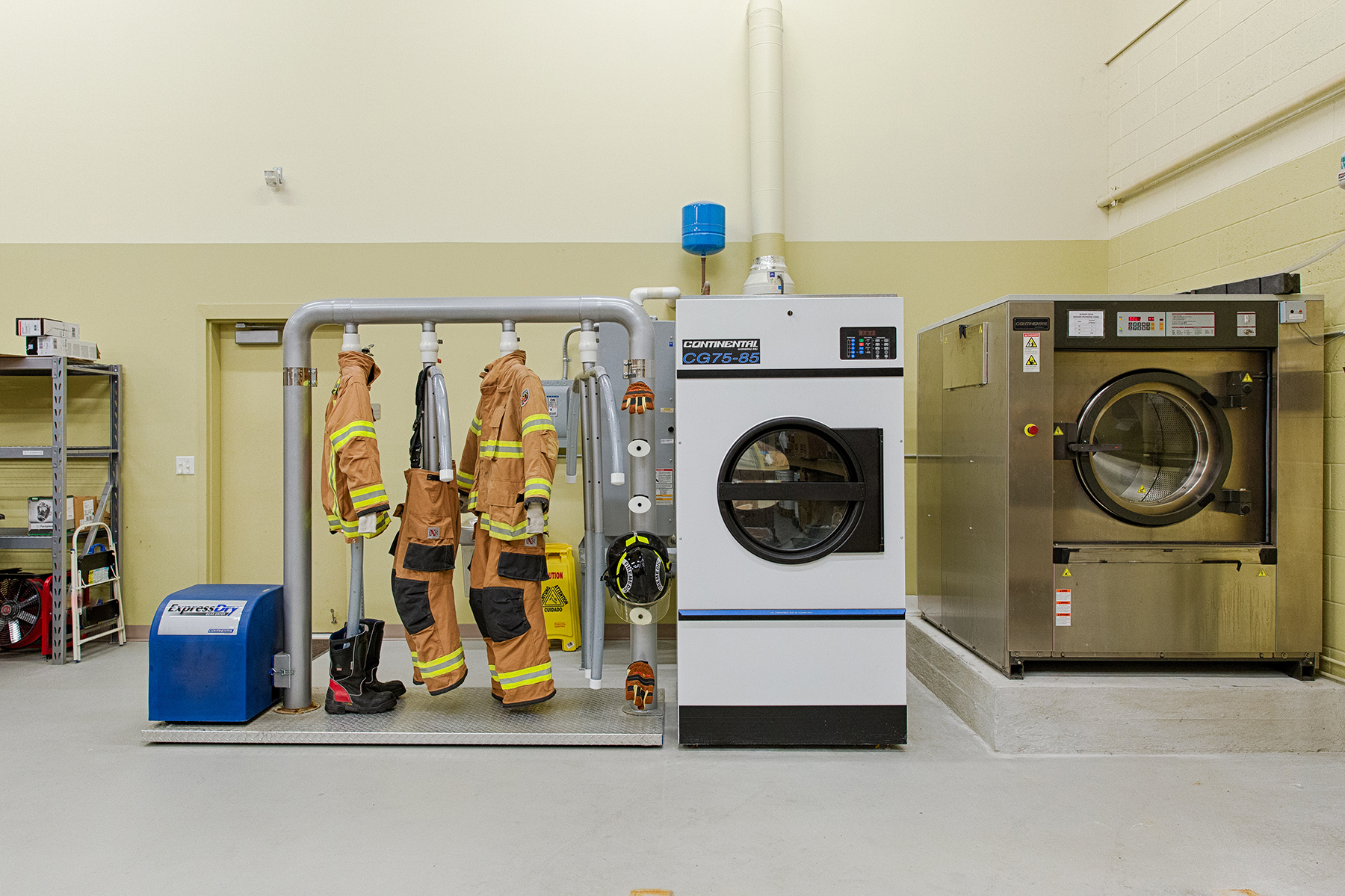 Products like Continental ExpressWash Gear Washers and ExpressDry Gear Dryers often qualify for the Assistance to Firefighters Grant program because they are classified as equipment needed to enhance firefighter and public safety.