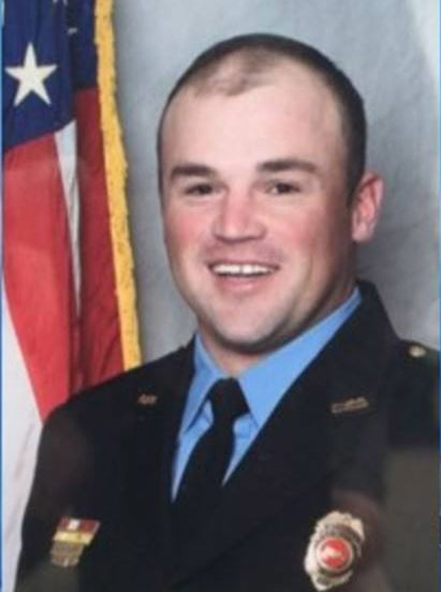 Lawrenceburg firefighter Jason Dickey.