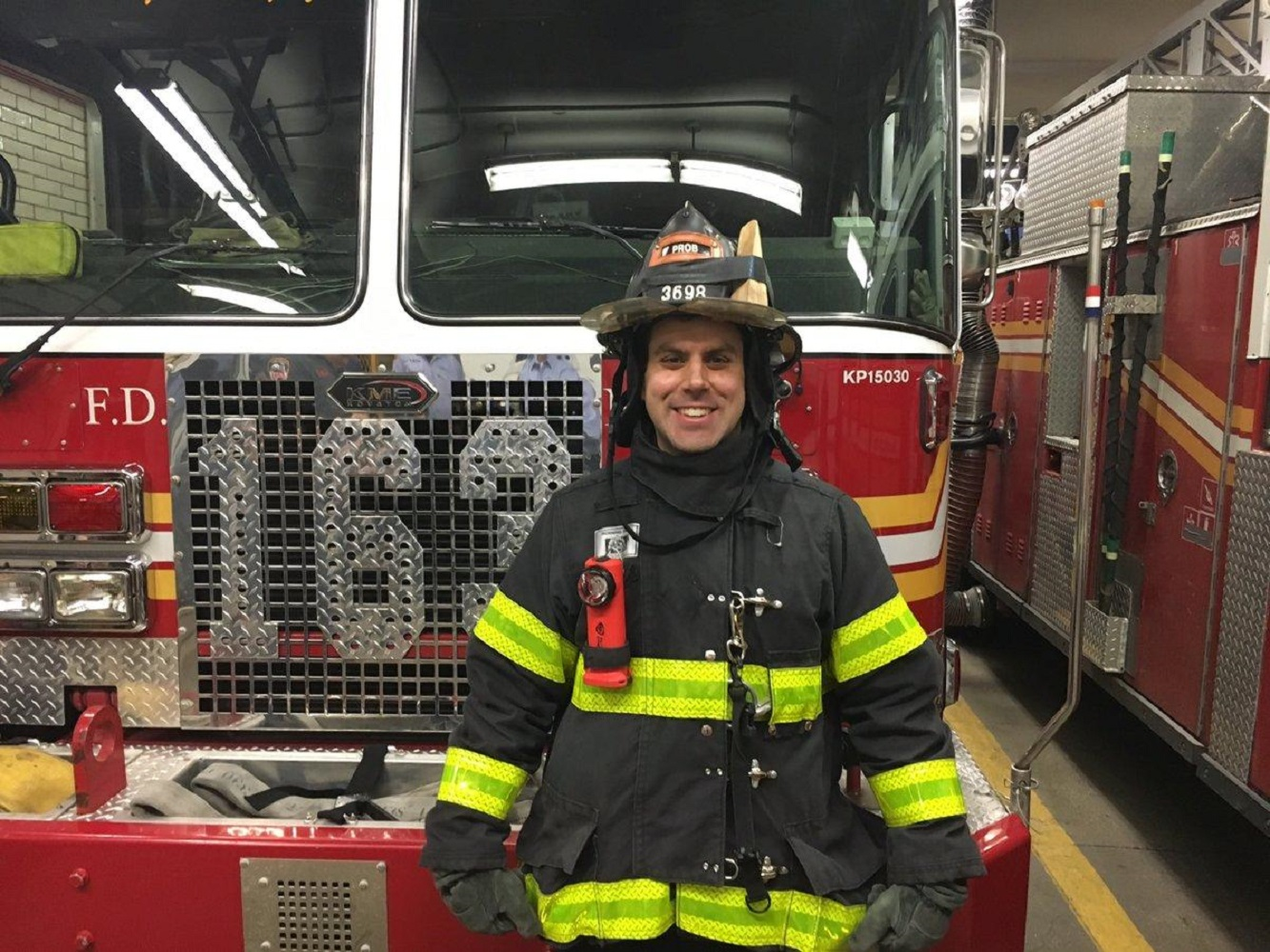 FDNY firefighter Stephen Cresci.