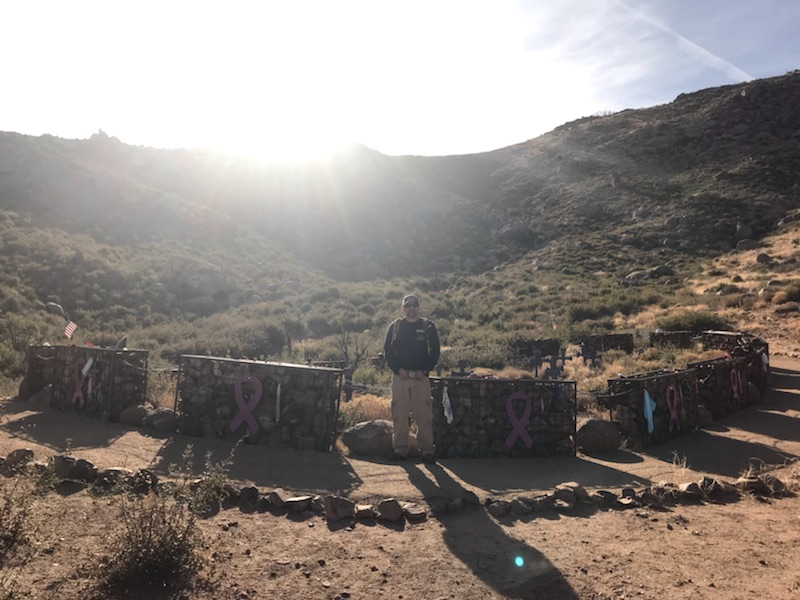 Guilliani's recent visit to the Granite Mountain Hotshot Memorial Trail inspired him to reach more firefighters and convey the importance of land navigation as it relates to firefighting.