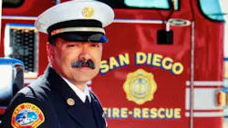Kevin Ester has been appointed interim fire chief in San Diego. Kevin Ester has been appointed interim fire chief in San Diego.