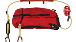 The Roof Rescue Kit includes 125 feet of 100% Technora® H3 Tech125™ rope and a Kevlar shock pack. The Roof Rescue Kit includes 125 feet of 100% Technora® H3 Tech125™ rope and a Kevlar shock pack.