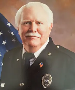 Rocky Mount firefighter Herbert 'Butch' Wilcox. Rocky Mount firefighter Herbert 'Butch' Wilcox.